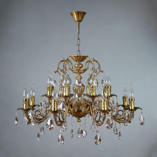 Подвесная люстра Ambiente Alicante 8888/8+8 AB Tear drop, купить в Минске по самой низкой цене