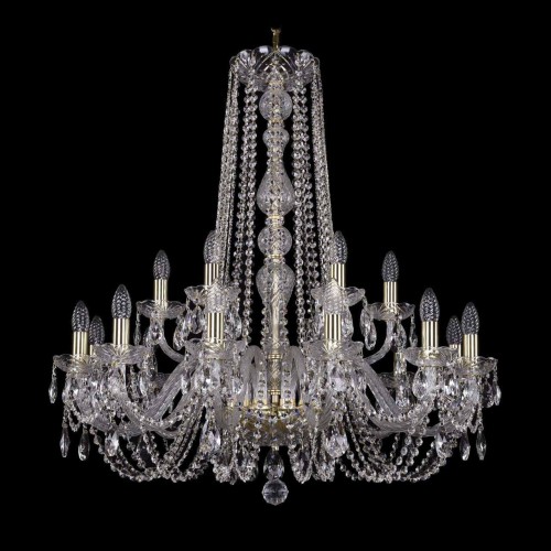 Подвесная люстра Bohemia Ivele 1402/12+6/300/h-90 G, купить в Минске по самой низкой цене