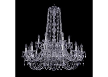 Подвесная люстра Bohemia Ivele 1402/12+6/300/h-91/2d Ni