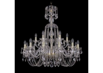 Подвесная люстра Bohemia Ivele 1402/12+6/300/XL-90 G