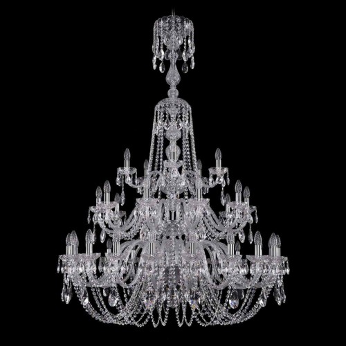 Подвесная люстра Bohemia Ivele 1402/20+10+5/400/XL-158/3d Ni, купить в Минске по самой низкой цене
