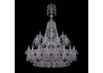 Подвесная люстра Bohemia Ivele 1409/20+10+5/400/XL-152/2d Ni