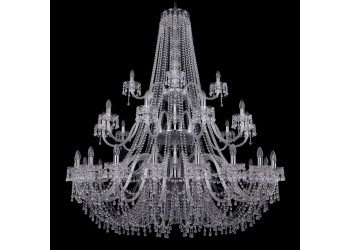 Подвесная люстра Bohemia Ivele 1410/20+10+5/530/3d Ni V0300