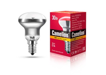 Лампа накаливания Camelion E14 30W 30/R39/E14 8976