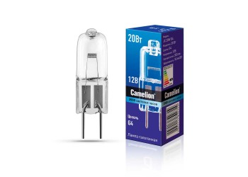 Лампа галогенная Camelion JC 20W G4 3000K 1955