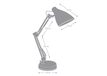 Настольная лампа Camelion KD-331 C04 12792