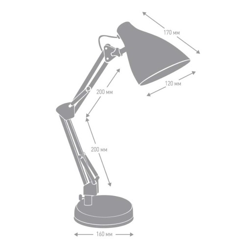Настольная лампа Camelion KD-331 C16 14165, купить в Минске по самой низкой цене