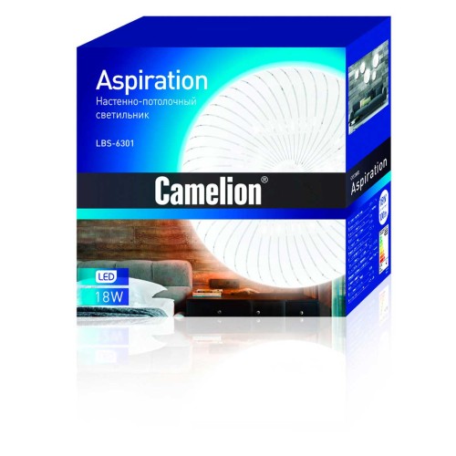 Настенно-потолочный светильник Camelion LBS-6301 14304, купить в Минске по самой низкой цене
