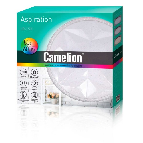 Настенно-потолочный светильник Camelion LBS-7731 14525, купить в Минске по самой низкой цене