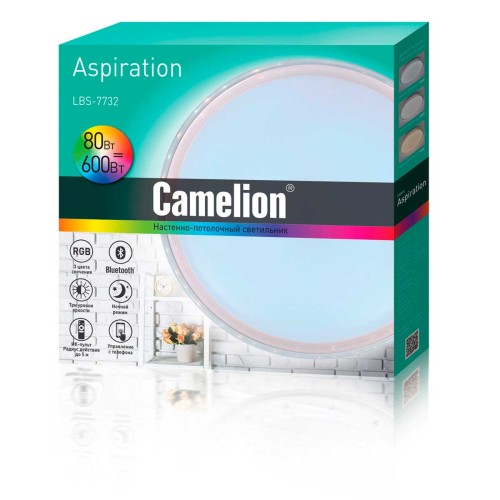 Настенно-потолочный светильник Camelion LBS-7732 14526, купить в Минске по самой низкой цене