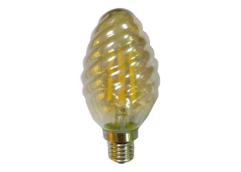 Лампа светодиодная Kink Light E14 6W 2700K золотая 098356-1,33