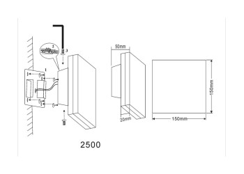 Светильник уличный Kink Light Пирей 2500,19