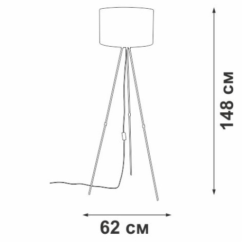 Торшер Vitaluce V2957-1/1P, купить в Минске по самой низкой цене
