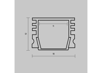 Алюминиевый профиль Maytoni Led Strip 631006