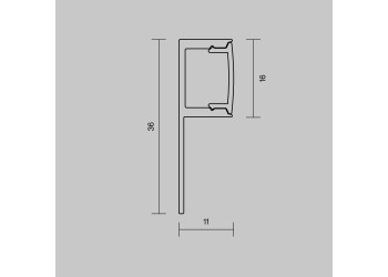Алюминиевый профиль Maytoni Led Strip 636001
