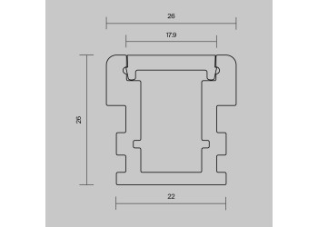 Алюминиевый профиль встраиваемый Maytoni Led Strip 636016