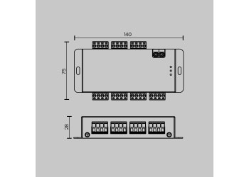 Усилитель сигнала  Maytoni Lighting control 711007