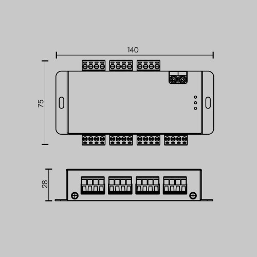 Усилитель сигнала  Maytoni Lighting control 711007, купить в Минске по самой низкой цене