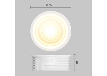 Светодиодный модуль Voltega 7W 3000K 60° 7189