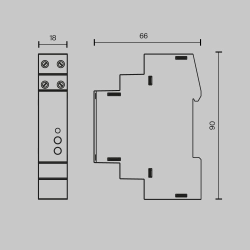 Диммер Maytoni Lighting control 721018, купить в Минске по самой низкой цене