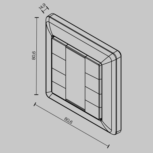 Панель управления Maytoni Lighting control 721042, купить в Минске по самой низкой цене