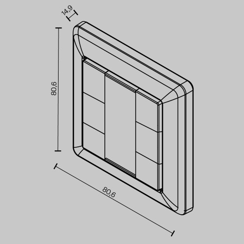Панель управления Maytoni Lighting control 721045, купить в Минске по самой низкой цене
