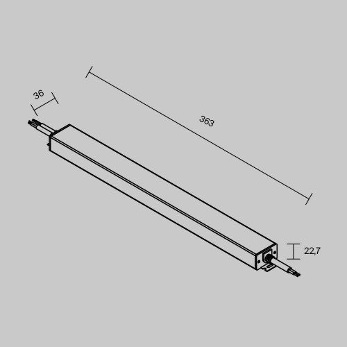 Блок питания  Maytoni Lighting control 725004, купить в Минске по самой низкой цене