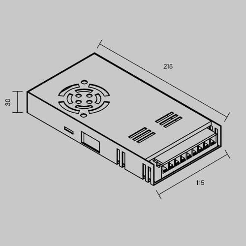 Блок питания  Maytoni Led Strip 821020, купить в Минске по самой низкой цене