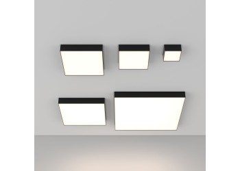 Потолочный светодиодный светильник Maytoni Technical Zon C032CL-90W4K-SQ-B