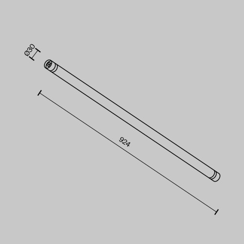 Аксессуар Maytoni Technical CA011-L900-B, купить в Минске по самой низкой цене