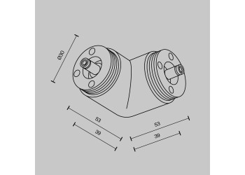 Аксессуар Maytoni Technical CA014CL-B