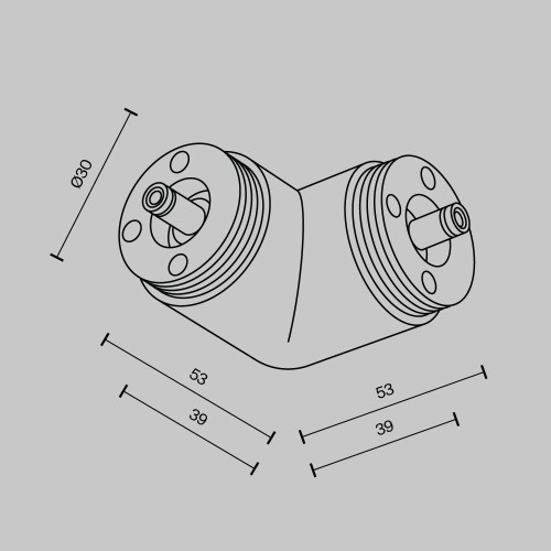 Аксессуар Maytoni Technical CA014CL-B, купить в Минске по самой низкой цене