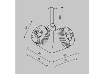 Аксессуар Maytoni Technical CA014LC-P-B