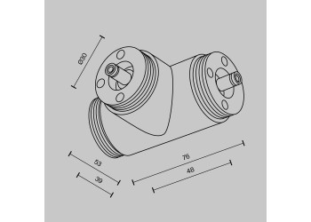 Аксессуар Maytoni Technical CA015TC-B