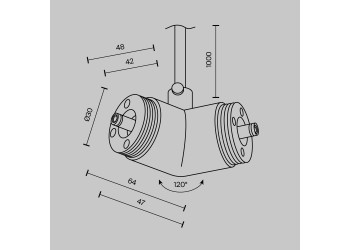 Аксессуар Maytoni Technical CA018LWC-P-B