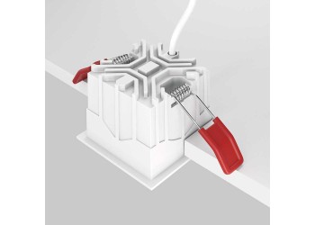 Встраиваемый светильник Maytoni Alfa LED DL043-01-10W3K-D-SQ-W