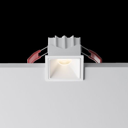 Встраиваемый светильник Maytoni Technical Alfa LED DL043-01-10W3K-SQ-W-1, купить в Минске по самой низкой цене