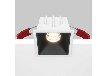 Встраиваемый светильник Maytoni Alfa LED DL043-01-10W3K-SQ-WB