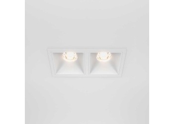 Встраиваемый светильник Maytoni Alfa LED DL043-02-10W3K-D-SQ-W