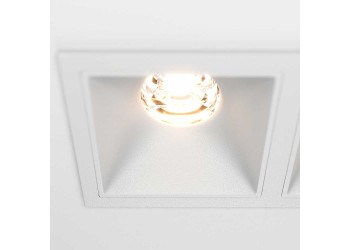 Встраиваемый светильник Maytoni Alfa LED DL043-02-10W3K-D-SQ-W