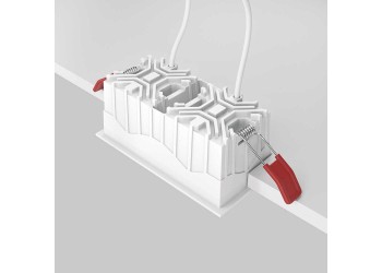 Встраиваемый светильник Maytoni Alfa LED DL043-02-10W3K-D-SQ-WB