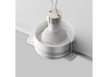 Встраиваемый светильник Maytoni Technical Flint DL101-GU10-TRS-W