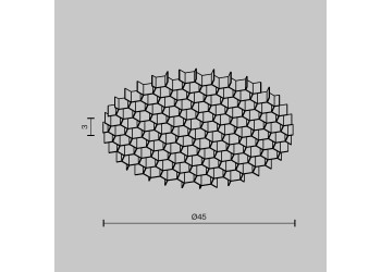 Рассеиватель Maytoni Technical Artisan HoneyComb-D45