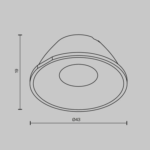 Линза Maytoni Technical Downlight для Alfa LED 24° LensCD43-24, купить в Минске по самой низкой цене