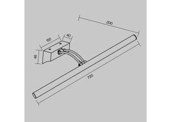 Подсветка для картин Maytoni Fino MIR003WL-L16CH