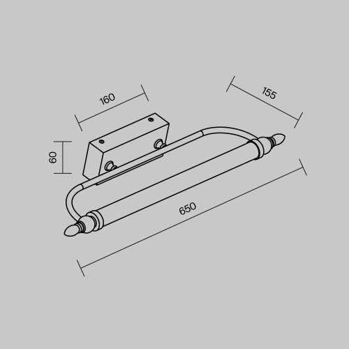 Подсветка для картин Maytoni Oculus MIR014WL-L12C3K, купить в Минске по самой низкой цене