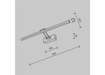 Подсветка Maytoni MIR267WL-L14CH3K
