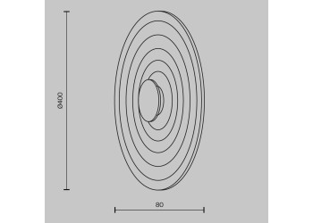 Настенный светильник (бра) Maytoni MOD400WL-L5W3K