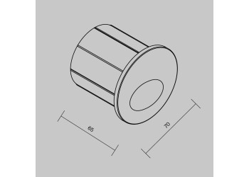 Подсветка для лестниц Maytoni Bil O015SL-L3B3K