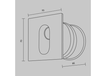 Уличный светодиодный светильник Maytoni Via Urbana O022-L3W